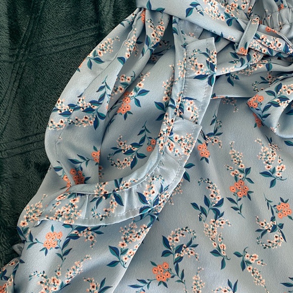 For Love and Lemons Skivvies Belted Tie Shorts - Picture 4 of 6